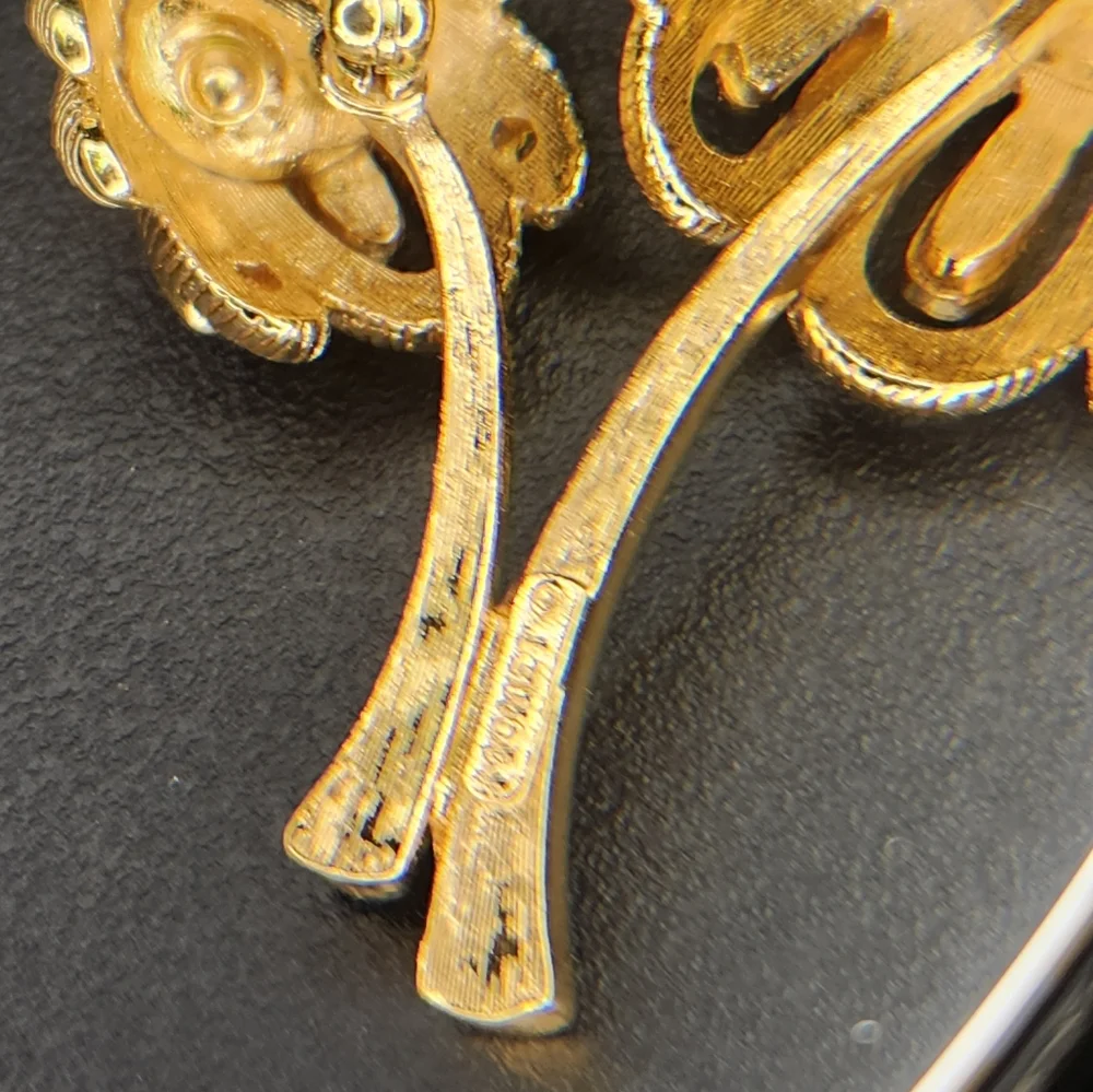 Palmtree brooch - Picture 3 of 4